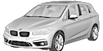 BMW F45 P03AC Fault Code